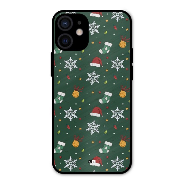 Christmas Call Metal Back Case for iPhone 12 Mini