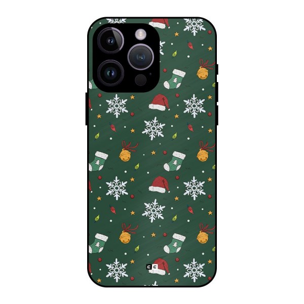 Christmas Call Metal Back Case for iPhone 14 Pro Max