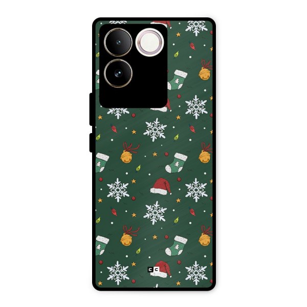 Christmas Call Metal Back Case for iQOO Z7 Pro