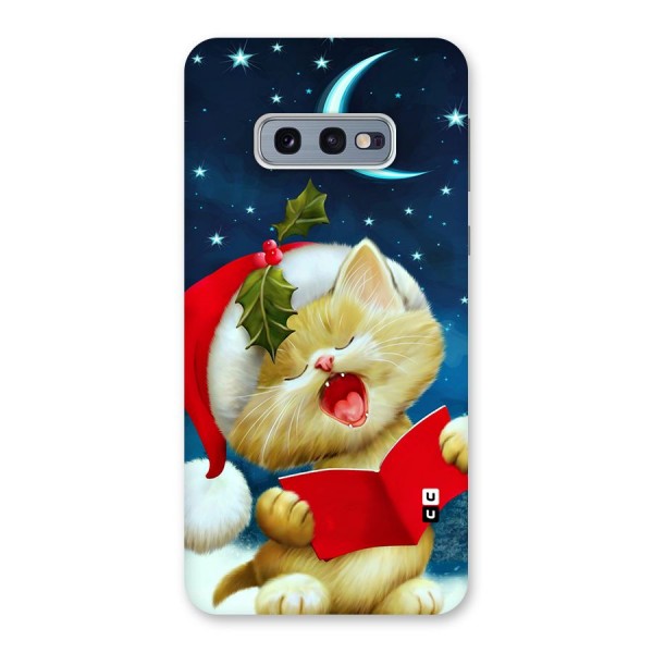 Christmas Cat Back Case for Galaxy S10e