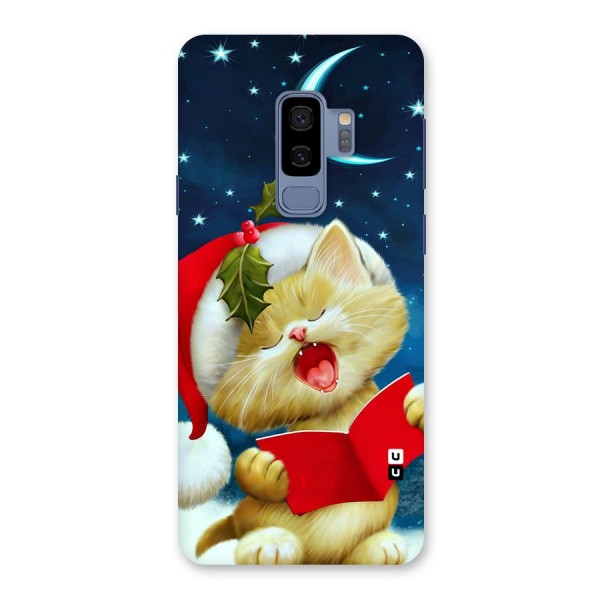 Christmas Cat Back Case for Galaxy S9 Plus