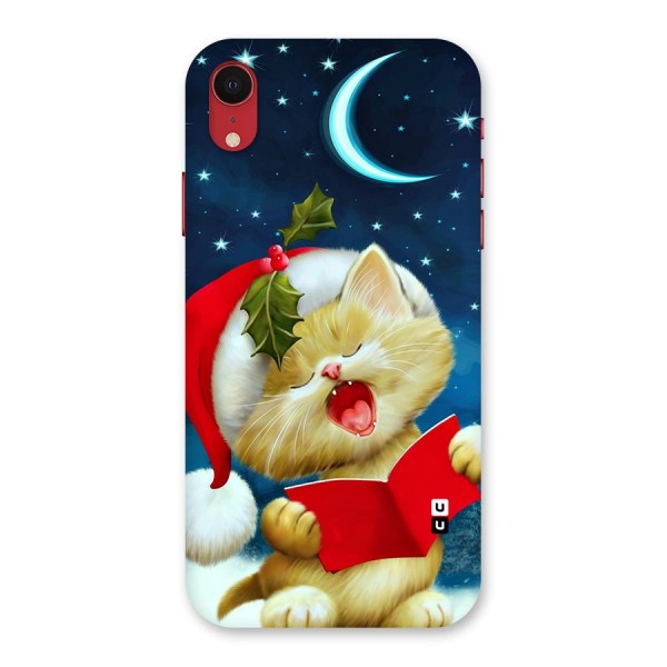 Christmas Cat Back Case for iPhone XR