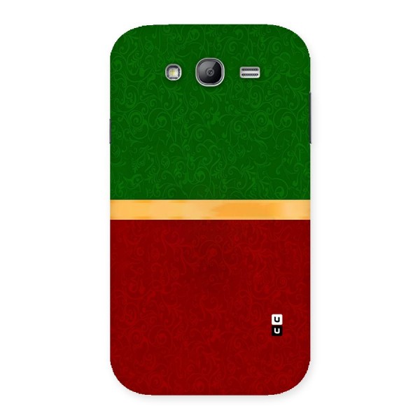 Christmas Colors Stripe Back Case for Galaxy Grand Neo Plus
