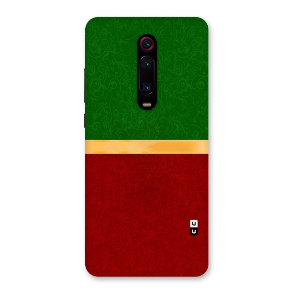 Christmas Colors Stripe Back Case for Redmi K20 Pro