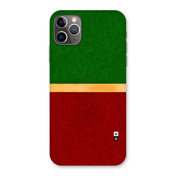 Christmas Colors Stripe Back Case for iPhone 11 Pro Max