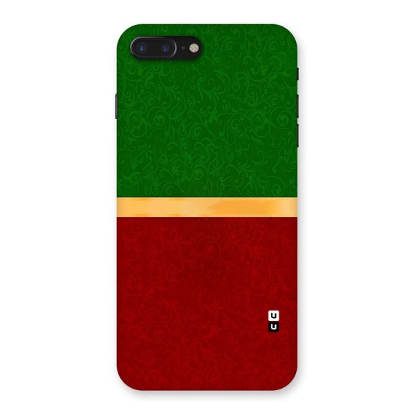 Christmas Colors Stripe Back Case for iPhone 7 Plus