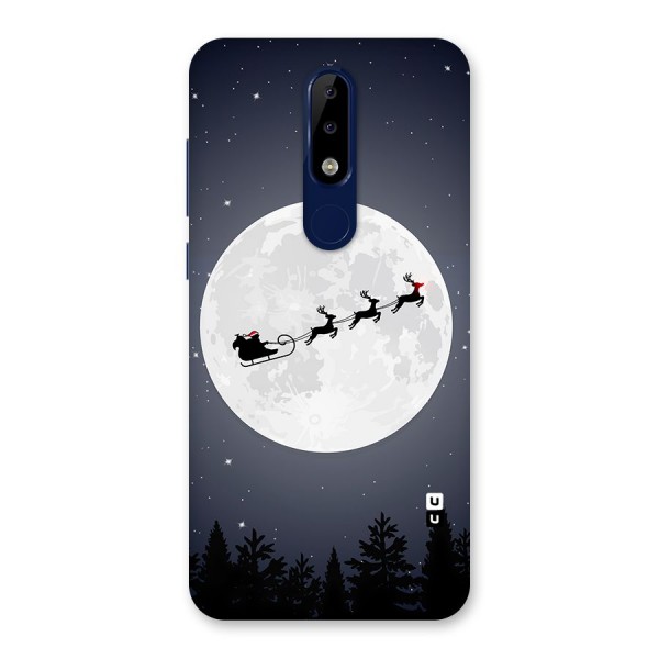 Christmas Nightsky Back Case for Nokia 5.1 Plus
