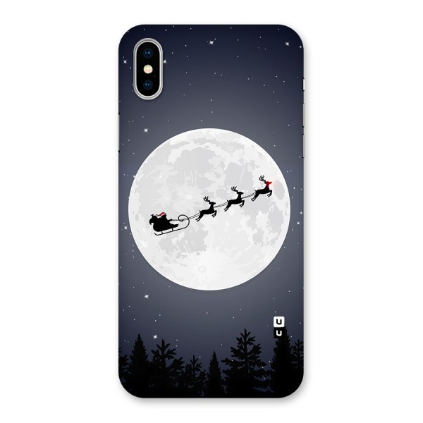 Christmas Nightsky Back Case for iPhone X