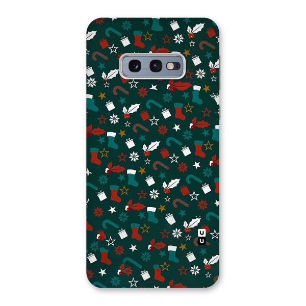 Christmas Pattern Design Back Case for Galaxy S10e