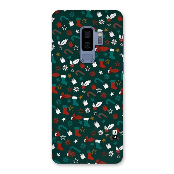 Christmas Pattern Design Back Case for Galaxy S9 Plus