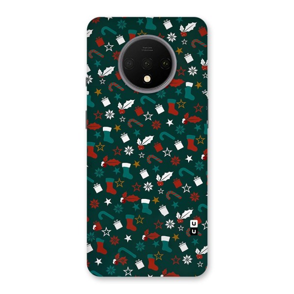 Christmas Pattern Design Back Case for OnePlus 7T