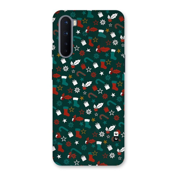 Christmas Pattern Design Back Case for OnePlus Nord
