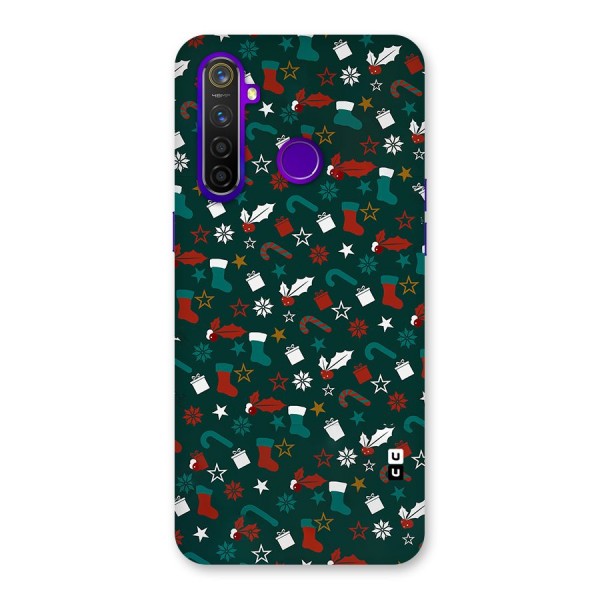 Christmas Pattern Design Back Case for Realme 5 Pro