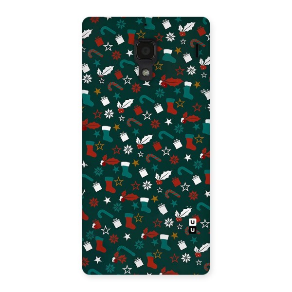 Christmas Pattern Design Back Case for Redmi 1S