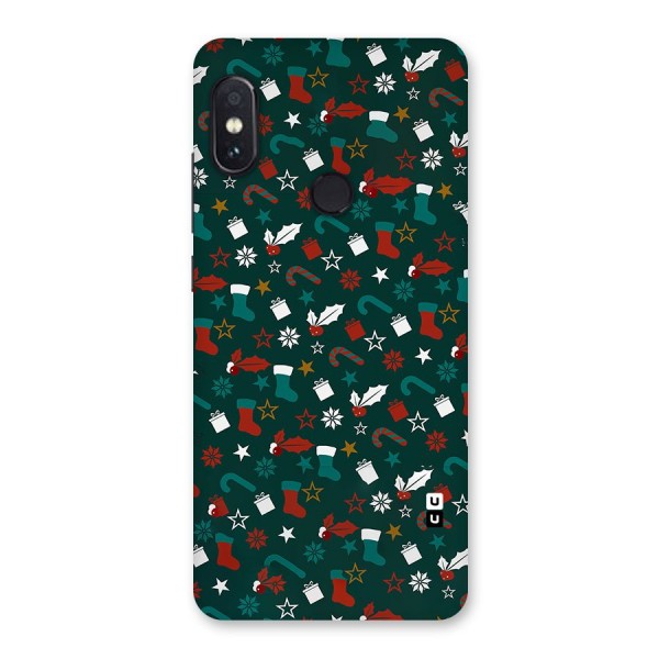 Christmas Pattern Design Back Case for Redmi Note 5 Pro