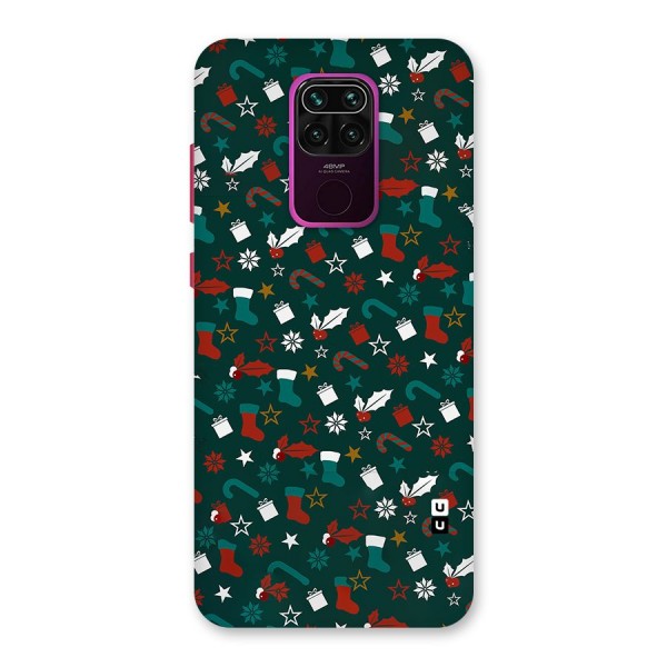 Christmas Pattern Design Back Case for Redmi Note 9