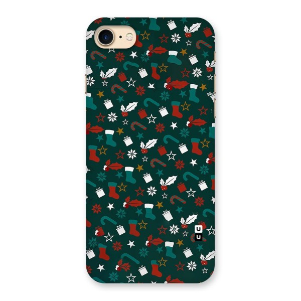 Christmas Pattern Design Back Case for iPhone 7