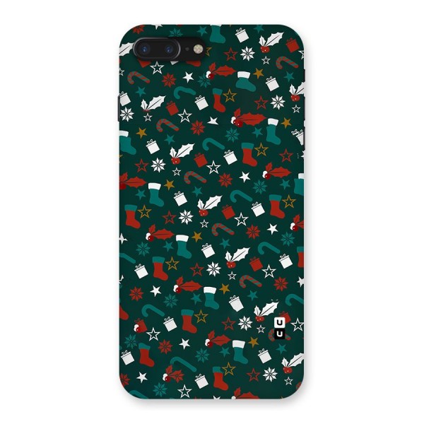 Christmas Pattern Design Back Case for iPhone 7 Plus