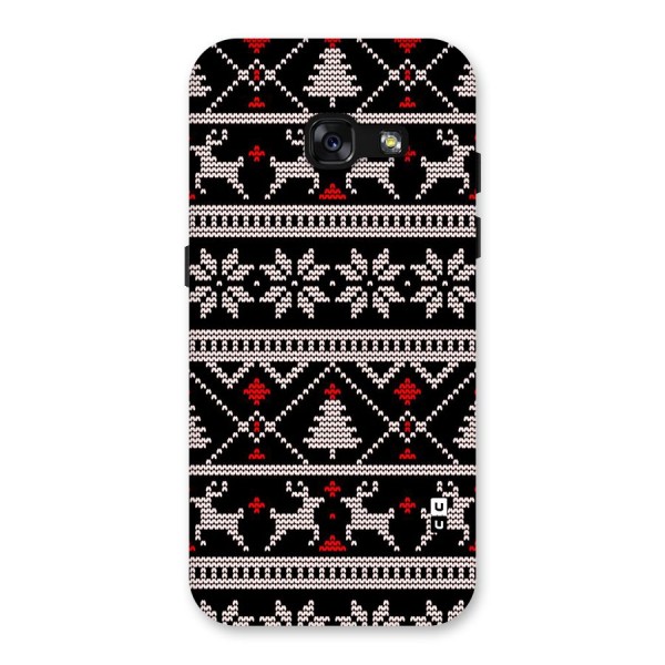 Christmas Seamless Aztec Pattern Back Case for Galaxy A3 (2017)