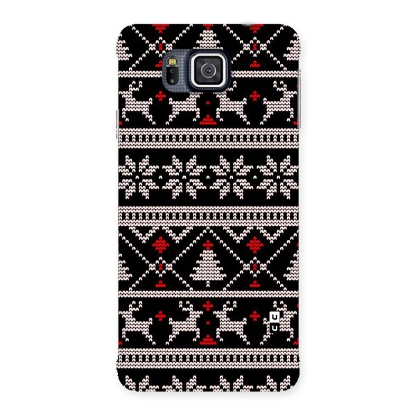 Christmas Seamless Aztec Pattern Back Case for Galaxy Alpha