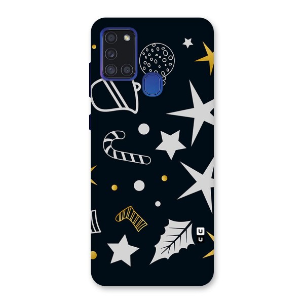 Christmas Special Pattern Back Case for Galaxy A21s