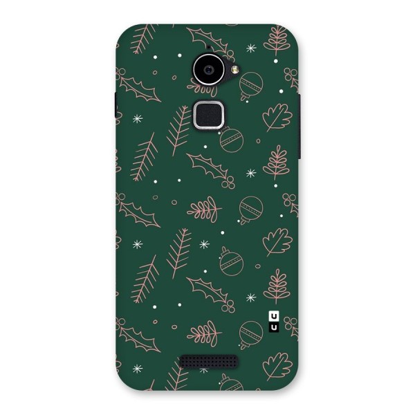 Christmas Vibes Leaves Back Case for Coolpad Note 3 Lite