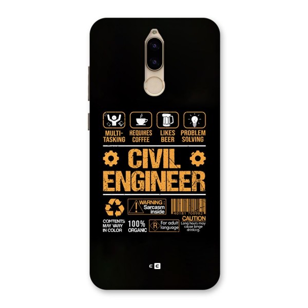 Civil Engineer Back Case for Honor 9i