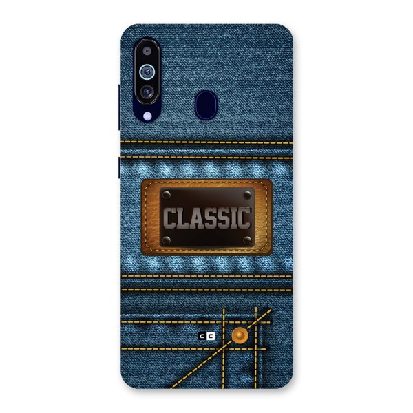 Classic Denim Back Case for Galaxy A60