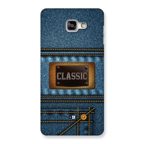 Classic Denim Back Case for Galaxy A9