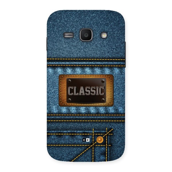 Classic Denim Back Case for Galaxy Ace3