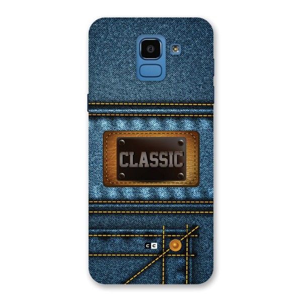 Classic Denim Back Case for Galaxy On6