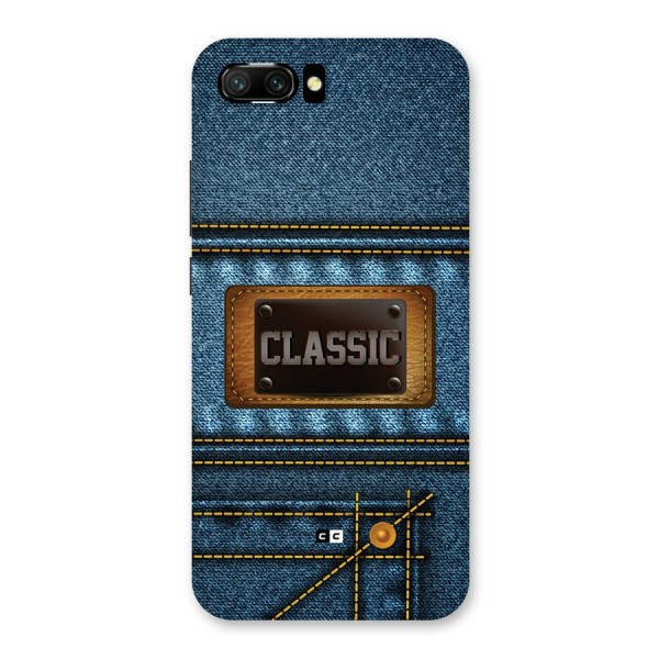 Classic Denim Back Case for Honor 10