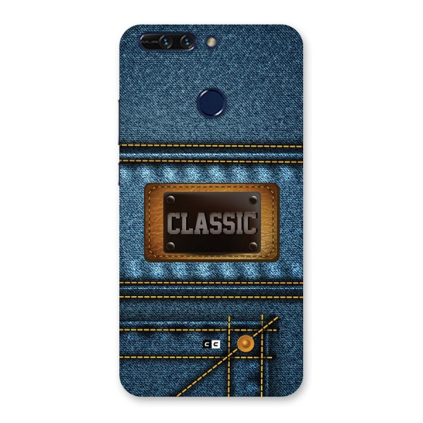 Classic Denim Back Case for Honor 8 Pro
