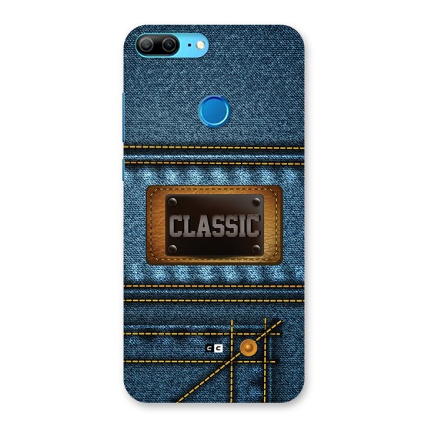 Classic Denim Back Case for Honor 9 Lite