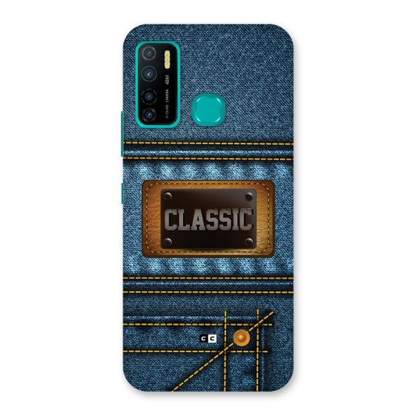 Classic Denim Back Case for Infinix Hot 9 Pro