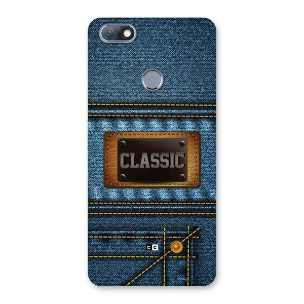 Classic Denim Back Case for Infinix Note 5
