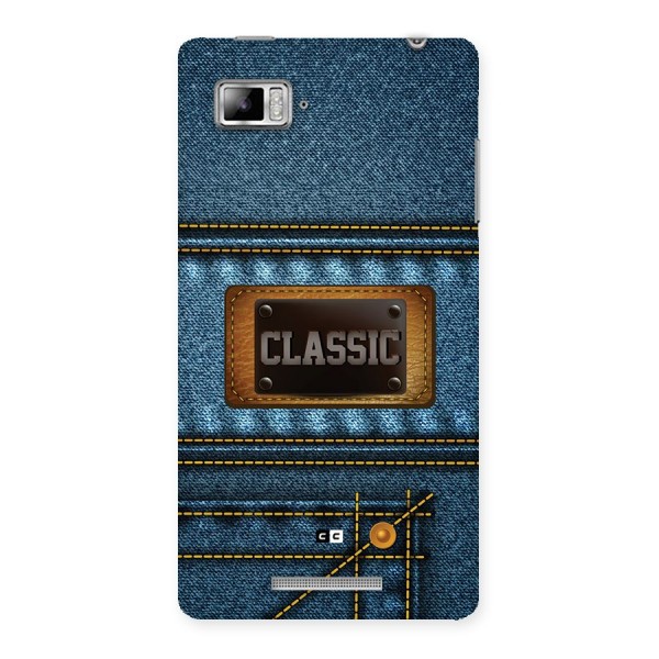 Classic Denim Back Case for Lenovo Vibe Z K910