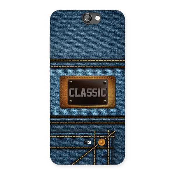 Classic Denim Back Case for One A9