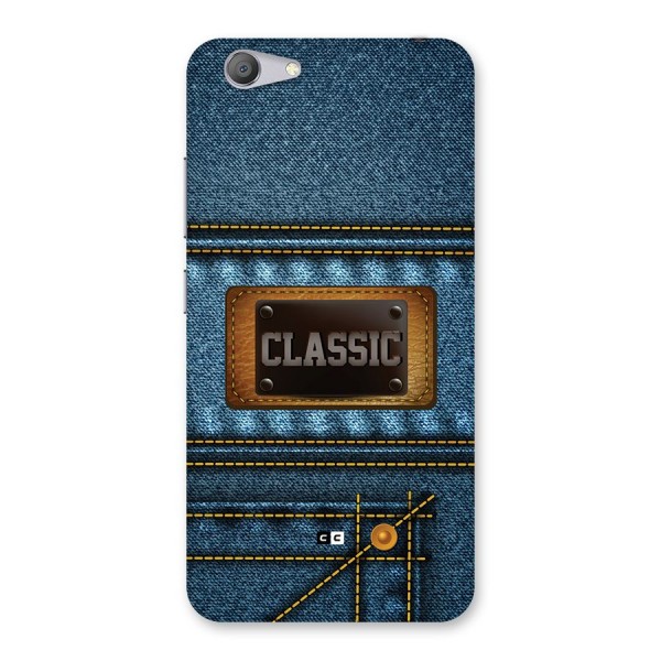 Classic Denim Back Case for Vivo Y53