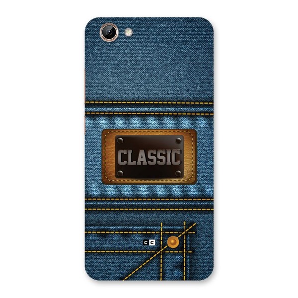Classic Denim Back Case for Vivo Y71i