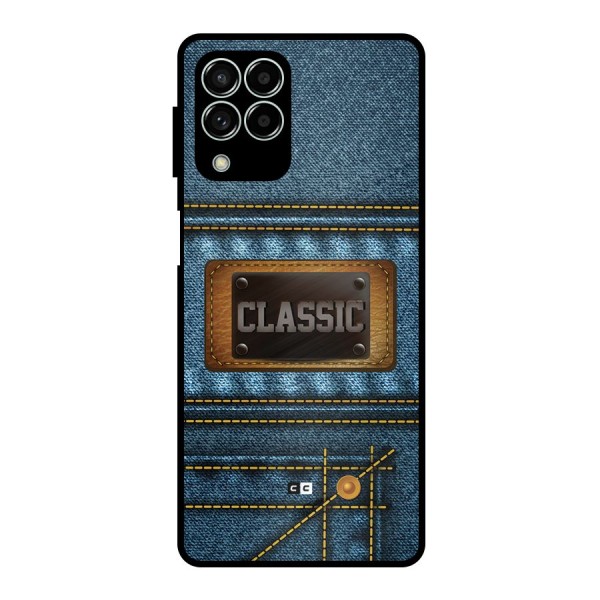 Classic Denim Metal Back Case for Galaxy M33