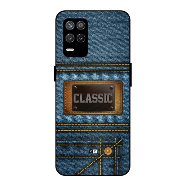 Classic Denim Metal Back Case for Realme 9 5G
