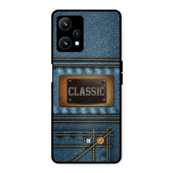 Classic Denim Metal Back Case for Realme 9 Pro 5G