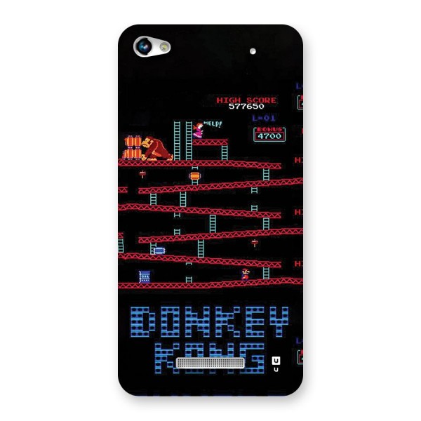 Classic Gorilla Game Back Case for Canvas Hue 2 A316