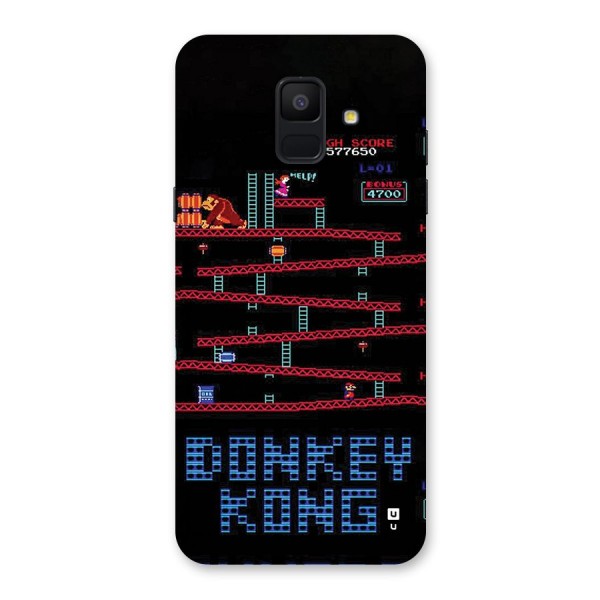 Classic Gorilla Game Back Case for Galaxy A6 (2018)