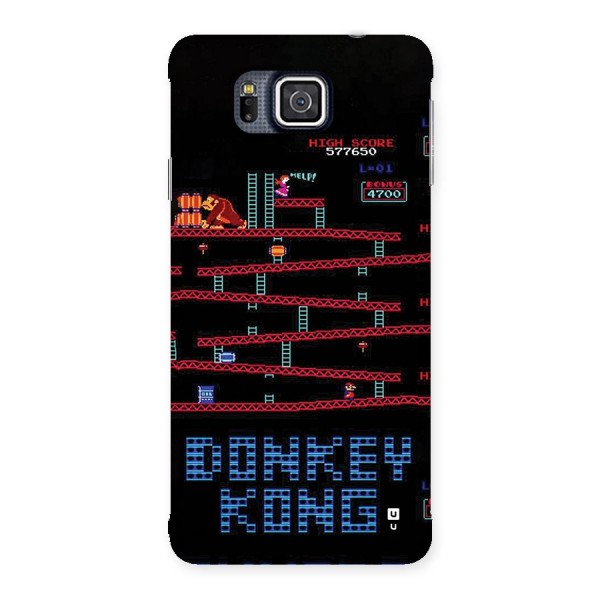 Classic Gorilla Game Back Case for Galaxy Alpha