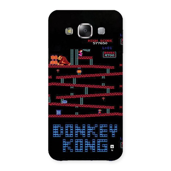 Classic Gorilla Game Back Case for Galaxy E5