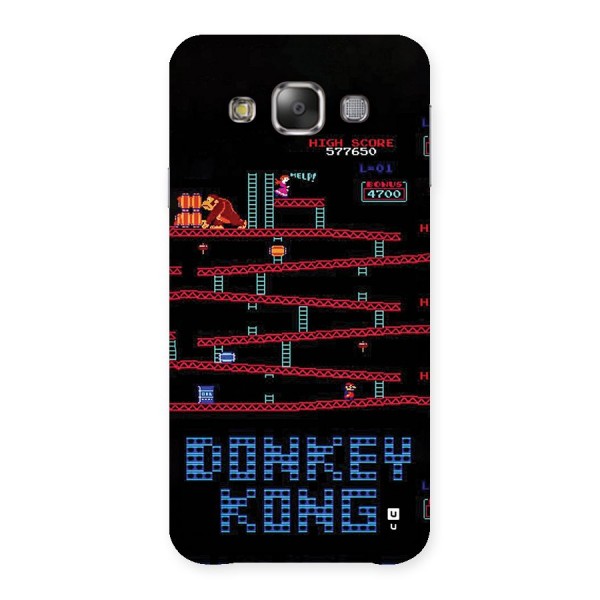 Classic Gorilla Game Back Case for Galaxy E7