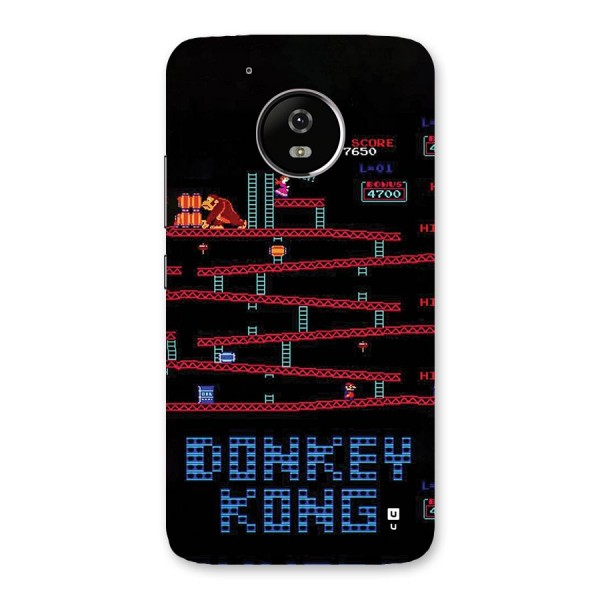 Classic Gorilla Game Back Case for Moto G5