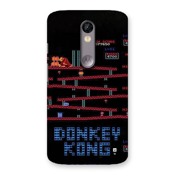Classic Gorilla Game Back Case for Moto X Force